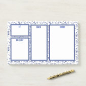 Camping Trip Familie Maaltijd Plannotities Post-it® Notes (Op bureau)