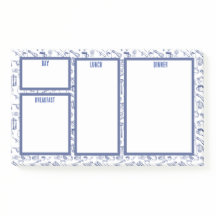 Camping Trip Familie Maaltijd Plannotities