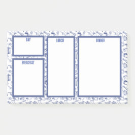 Camping Trip Familie Maaltijd Plannotities Post-it® Notes