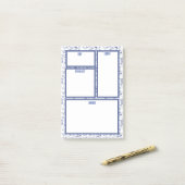 Camping Trip Familie Maaltijd Plannotities Post-it® Notes (Op bureau)