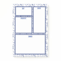 Camping Trip Familie Maaltijd Plannotities