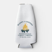 Camping Trip Family Matching Happy Campers Custom Flesjeskoeler (Voorkant)