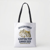  Camping Trip van Caravan Family Reunion Tote Bag (Voorkant)