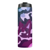 Camping Tumbler | ADD INITIAAL Camouflage Kinder T Thermosbeker (Voorkant)
