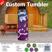 Camping Tumbler | ADD INITIAAL Camouflage Kinder T Thermosbeker
