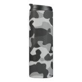 Camping Tumbler | BEGINSEL Camouflage Kinderen Tie Thermosbeker (Geroteerd rechts)