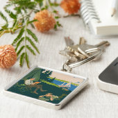 Camping Unedited  Foto's Old Aesthetic Pict Sleutelhanger (Zijkant)