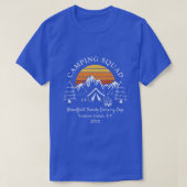 Camping Vacation Custom Matching Pap Camp T-shirt (Design voorkant)