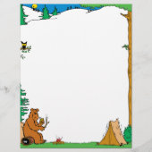 Camping Vacation Letterhead (Voorkant)
