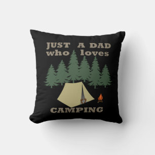Camping Vader cadeaus Kussen