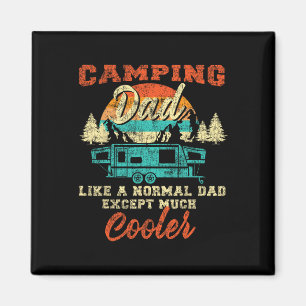 Camping Vader Pop-Up Camper Rv Trailer Retro Vinta Magneet