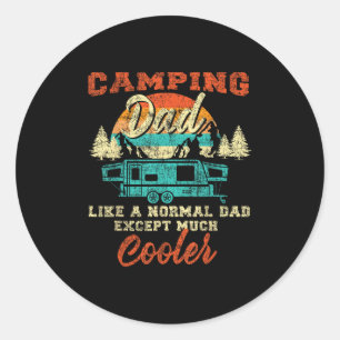 Camping Vader Pop-Up Camper Rv Trailer Retro Vinta Ronde Sticker