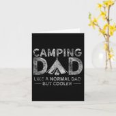 Camping Vader Vaderdag  Kaart (Gele Bloem)