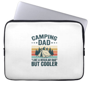 Camping Vader Vintage Retro Outdoor Vector T-shirt Laptop Sleeve