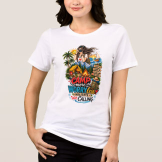 Camping Vakantie Grafische T-Shirt