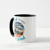 Camping Van 2 koffiemok Mok (Voorkant links)