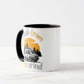 Camping Van 3 koffiemok Mok (Voorkant links)