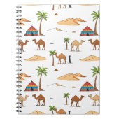 Camping van de Marokkaanse woestijn Notitieboek (Voorkant)