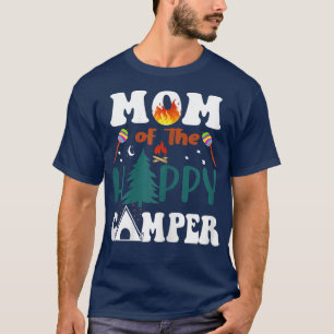 Camping van de vrouw uit de familie Trip mam van d T-shirt