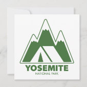 Camping van het nationaal park Yosemite (Voorkant)