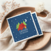 Camping Verjaardagsfeestje servetten