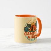 Camping Vibes Combo Beker Mok (Voorkant rechts)