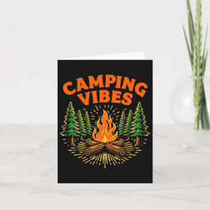 Camping Vibes Natuur Lover Camper Kaart