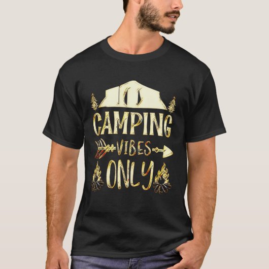 Camping Vibes only T-Shirt (Voorkant)