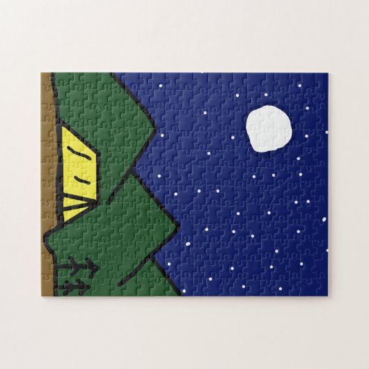 Camping vibes puzzel (Horizontaal)