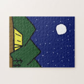 Camping vibes puzzel legpuzzel (Horizontaal)