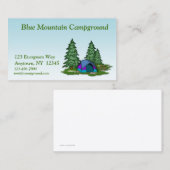 Camping Visitekaartje (Voorkant / Achterkant)