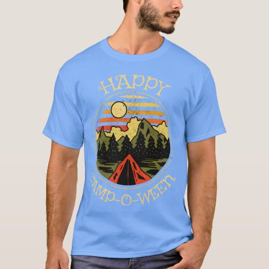 Camping vriend t-shirt (Voorkant)