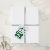 Camping Vrijgezellenfeest Buiten Cadeaulabel (Met Touw)