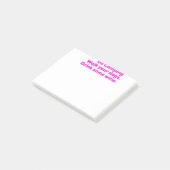 Camping walk dogs drink wijn grappige, gelukkige c post-it® notes (Schuin)