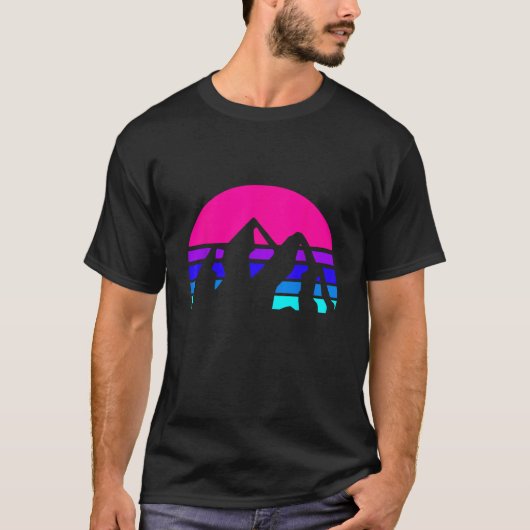 Camping Wandelen Mannen Vrouwen T Shirt (Voorkant)