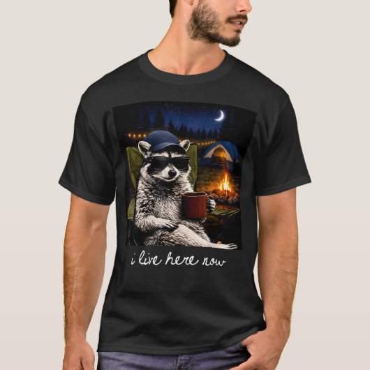 Camping Wasbeer Grappige Camping Bemanning Kampvuu T-shirt (Voorkant)