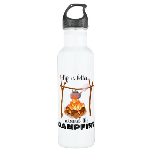 Camping Water Fles (Voorkant)