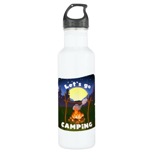 Camping Water Fles (Voorkant)