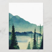 Camping Weddennemerkaarten Menu (Achterkant)