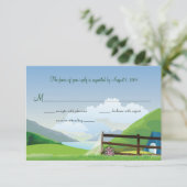 Camping Wedding RSVP (Staand voorkant)