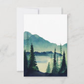 Camping Wedding RSVP-kaart RSVP Kaartje (Achterkant)