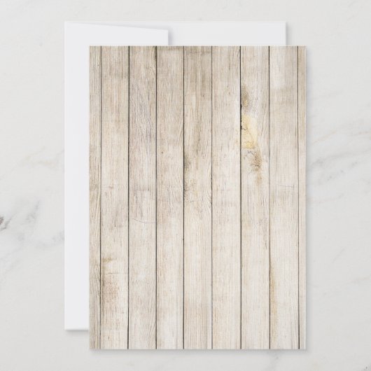 Camping Weekend Bachelorette Kaart (Achterkant)