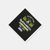 Camping Welcome to Camp Quitcherbitchin A Happy Ca Servet (Hoek)