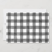 Camping Wood Flannel Pset Post Kaart Birthday (Achterkant)