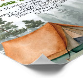 Camping Woodland Time Capsule Poster (Hoek)