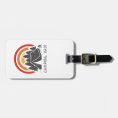 Camping, Yay. Bagagelabel (Voorkant horizontaal)