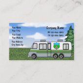 Camping Zakelijke Kaarten Visitekaartje (Voorkant)