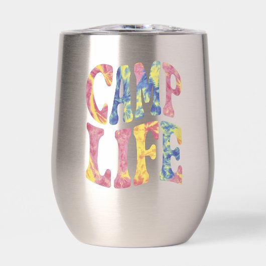 Camping Zomer Meisjes Camp Life Stropdas-Die Retro (Voorkant)