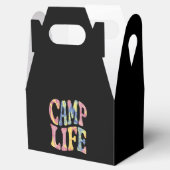 Camping Zomer Meisjes Camp Life Stropdas-Die Retro Bedankdoosjes (Geopend)