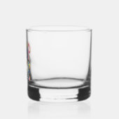 Camping Zomer Meisjes Camp Life Stropdas-Die Retro Whisky Glas (Links)